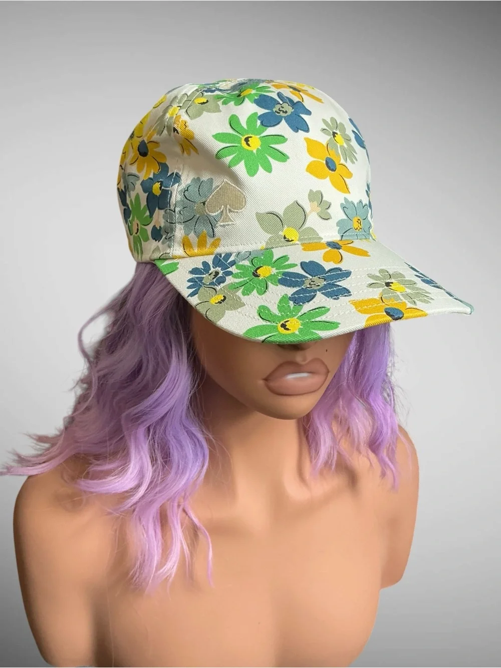 Kate Spade New York Floral Baseball Cap One Size Adjustable NWT